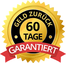 60-Tage Geld-zurück-Garantie Siegel